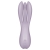 VIBRADOR THREESOME 2 LILÁS SATISFYER nº22