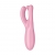 VIBRADOR THREESOME 4 COM APP SATISFYER ROSA nº2