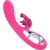 VICKY VIBRADOR RABBIT CON LENGUA PULL RING FUCSIA nº4