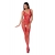 WOMAN BS069 BODYSTOCKING - ROSSO TAGLIA UNICA