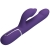 ZALIN VIBRADOR RABBIT PERLAS 4 EN 1 MORADO nº3