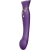 ZALO KIT VIBRADOR REINA CLEOPATRA CON CALOR - MORADO