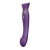 ZALO KIT VIBRADOR REINA CLEOPATRA CON CALOR - MORADO nº6