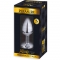 Alive - mini plug anal de metal s - preto