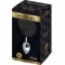 ANAL PLEASURE PLUG LISO METAL POMPON NEGRO TALLA M nº1