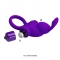 ANILLO VIBRADOR I CONEJO PARA PENE MORADO nº6