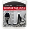 Armour tug anillo con plug negro