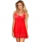 BABYDOLL - CON FIOCCHI ROSSO L / XL