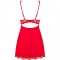 LUVAE BABYDOLL & STRING ROUGE S/M nº7