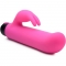 Étui en silicone Bullet XL Plus lapin - Rose