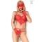 BODY COM VENDA E LUVAS CR-3882 VERMELHO nº4