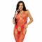 BODYSTOCKING MAILLOT TAILLE UNIQUE - ROUGE