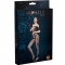 Bodystocking Model 10 Talla Única Negro nº4