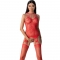 BS095 BODYSTOCKING ROJO TALLA UNICA