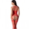 BS095 BODYSTOCKING ROJO TALLA UNICA nº1