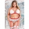 Call nurse conjunto 3 piezas - blanco rojo