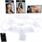 CARAMEL NUIT - SET DE CORSET CON TANGA A JUEGO + ESPOSAS + A