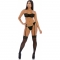 Set lingerie catena e semplice nero