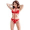 CONJUNTO CR-4633 VERMELHO CHILIROSE nº9