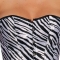 Intimax corset zebra gris