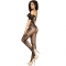 CR 3525 BODYSTOCKING CROTCHLESS NEGRO S/M nº4