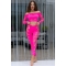 CR 4632 TOP & PANTALON FUCSIA S/L nº6