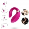 CRESCENT VIBRADOR PAREJA CONTROL REMOTO FUCSIA nº1