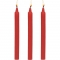 Fire sticks - conjunto de velas de fetiche - vermelho