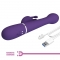 VIBRATORE DEJON RABBIT 3 IN 1 MULTIFUNZIONE VIOLA nº9