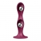 DILDO CINETICO DOUBLE BALL-R  WEIGHTED DILDO ROSSO SATISFYER