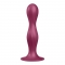 DILDO CINETICO DOUBLE BALL-R  WEIGHTED DILDO ROSSO SATISFYER