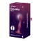 DILDO CINETICO DOUBLE BALL-R  WEIGHTED DILDO ROSSO SATISFYER