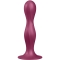 DILDO CINETICO DOUBLE BALL-R  WEIGHTED DILDO ROSSO SATISFYER