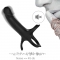 DILDO COM ANEL E VIBRADOR PRETO nº11