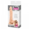 DILDO EM SILICONE REAL SAFE LONG STOCKY BRANCO nº2