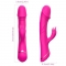 DILDO VIBRATORE CONIGLIO IN SILICONE FUCSIA nº3