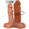 ESTENSIONE DEL PENE IN SILICONE LIQUIDO V3 MARRONE