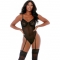 Feline feisty cheetah cup body negro