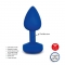 FUNTOYS GPLUG ANAL VIBRADOR RECARGABLE GRANDE AZUL CIELO 3.9