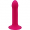 Hitsens 2 - vibrador de silicone de dupla densidade rosa