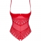 INGRIDIA CROTCHLESS TEDDY ROJO M/L nº4