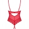 INGRIDIA CROTCHLESS TEDDY ROJO M/L nº5