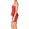 Oferta intimax vestido abella rojo