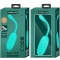 KIRK HUEVO VIBRADOR RECARGABLE VERDE AGUA nº8