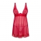 LACELOVE BABYDOLL & TANGA ROJO XS/S nº2