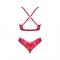 LACELOVE SET DOS PIEZAS CUPLESS ROJO XS/S nº3