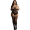 Le désir - suspender rhinestone bodystocking - medias tipo b