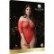 LE DESIR PRESENTS RHINESTONE OFF SHLDR BODY - ROJO nº2