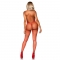 LEG AVENUE BODYSTOCKING CUELLO RACER TALLA UNICA - ROJO nº4