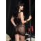 Leg avenue mini-robe en dentelle florale et bretelles defibr